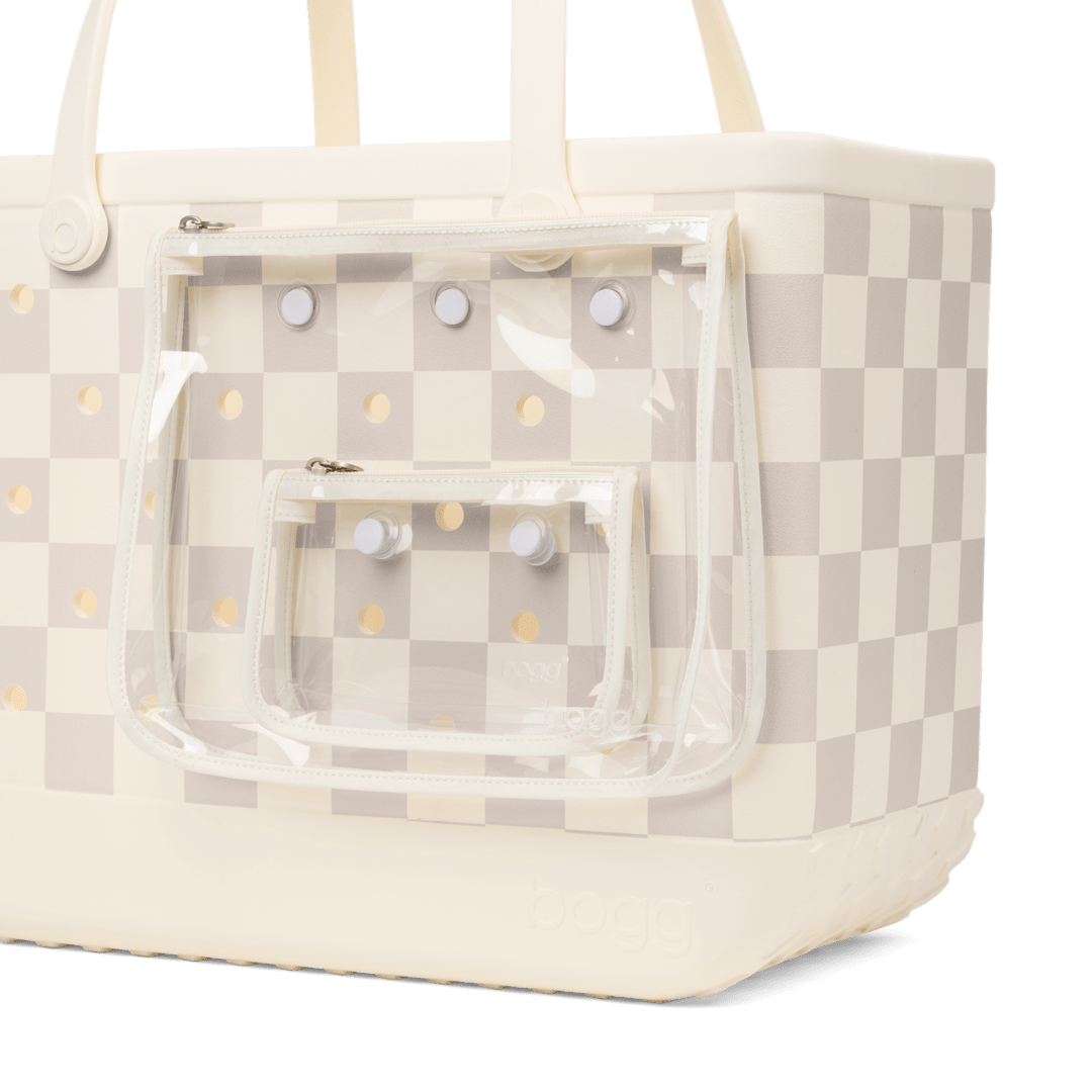 Original Bogg Bag - Checkered Coconut/Mushroom - Image 5