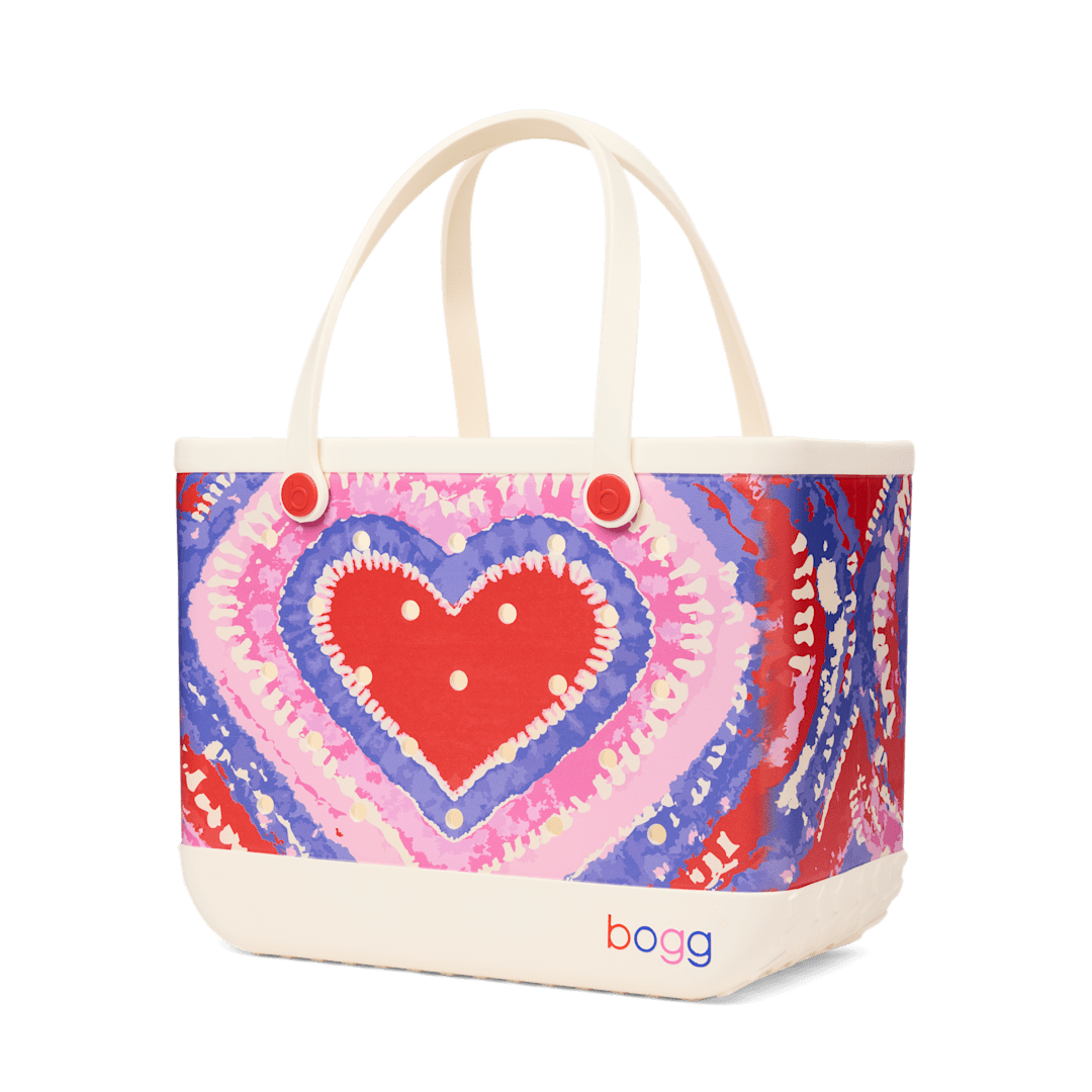 Original Bogg Bag - Dye-licious Heart Buoy Red - Image 2