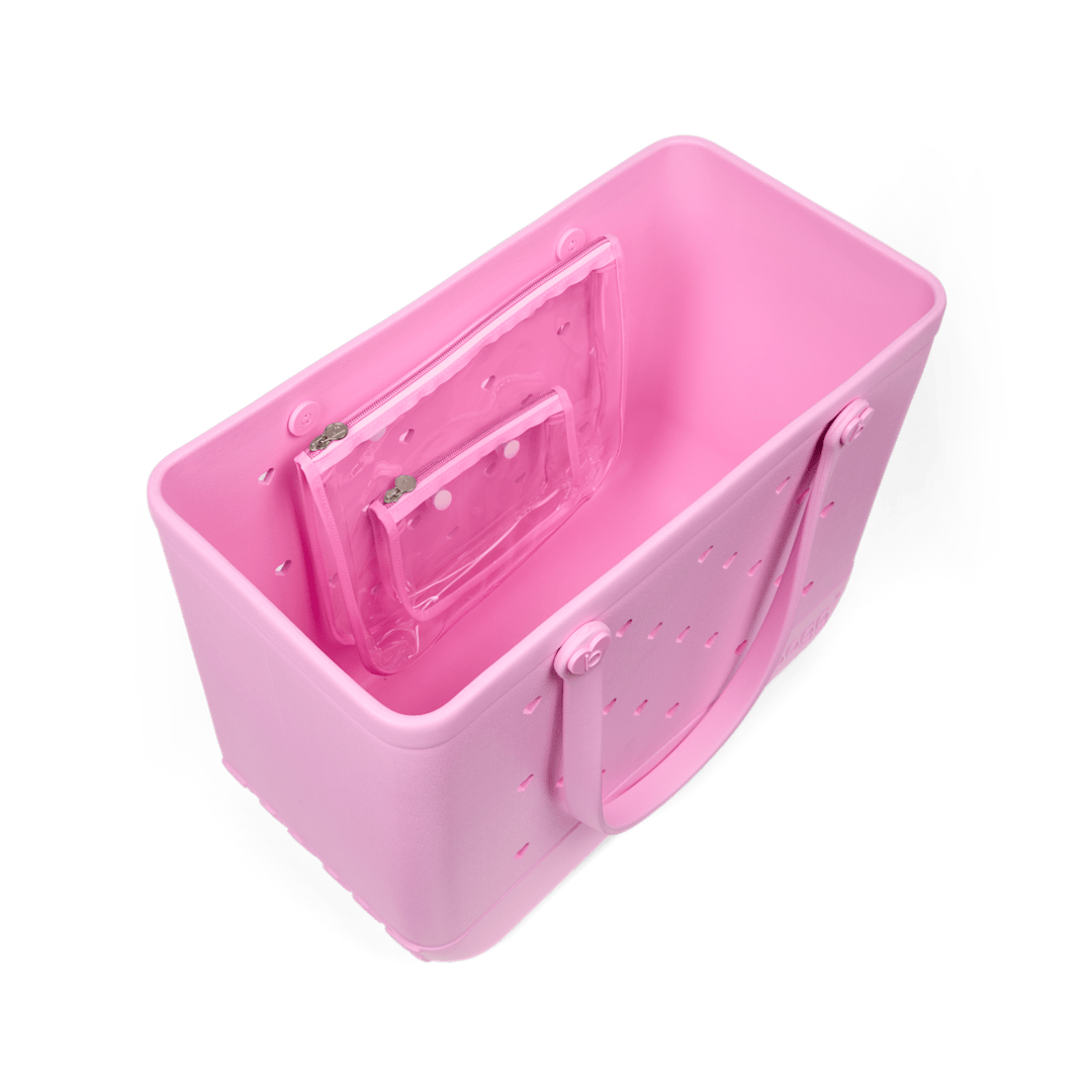 Original Bogg Bag - Cut Out Heart Pink Taffy - Image 3