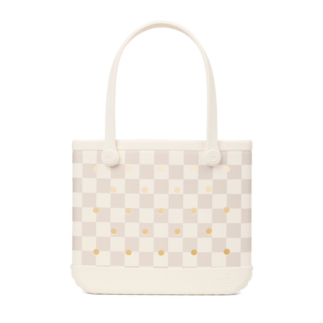 Baby Bogg Bag - Checkered Coconut/Mushroom