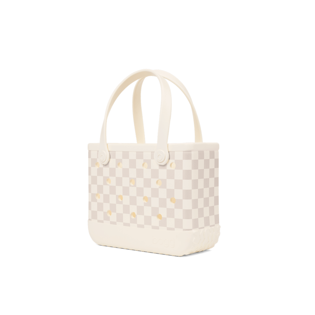 Bitty Bogg Bag - Checkered Coconut/Mushroom - Image 2