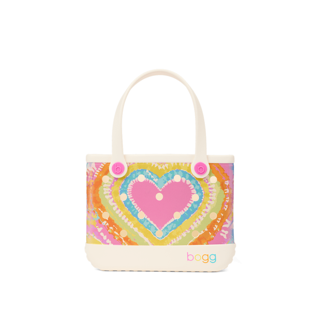 Bitty Bogg Bag - Dye-licious Heart Pink Taffy