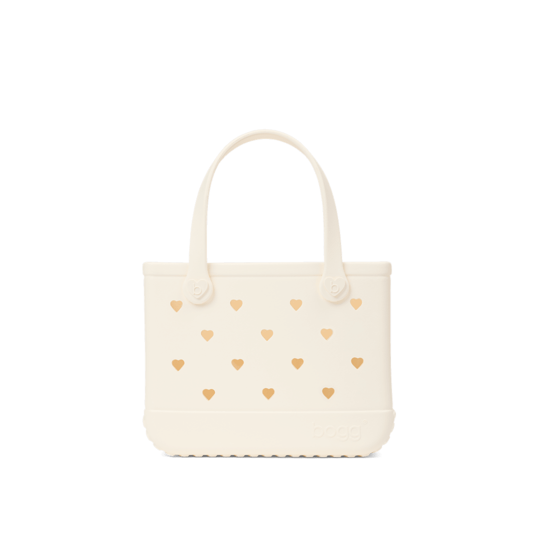 Bitty Bogg Bag - Cut Out Heart Coconut