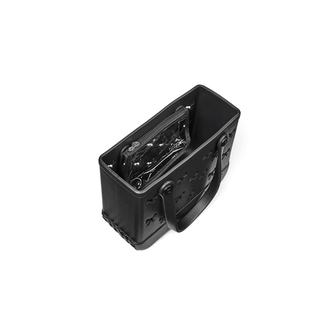 Bitty Bogg Bag - Black Bows - Image 3