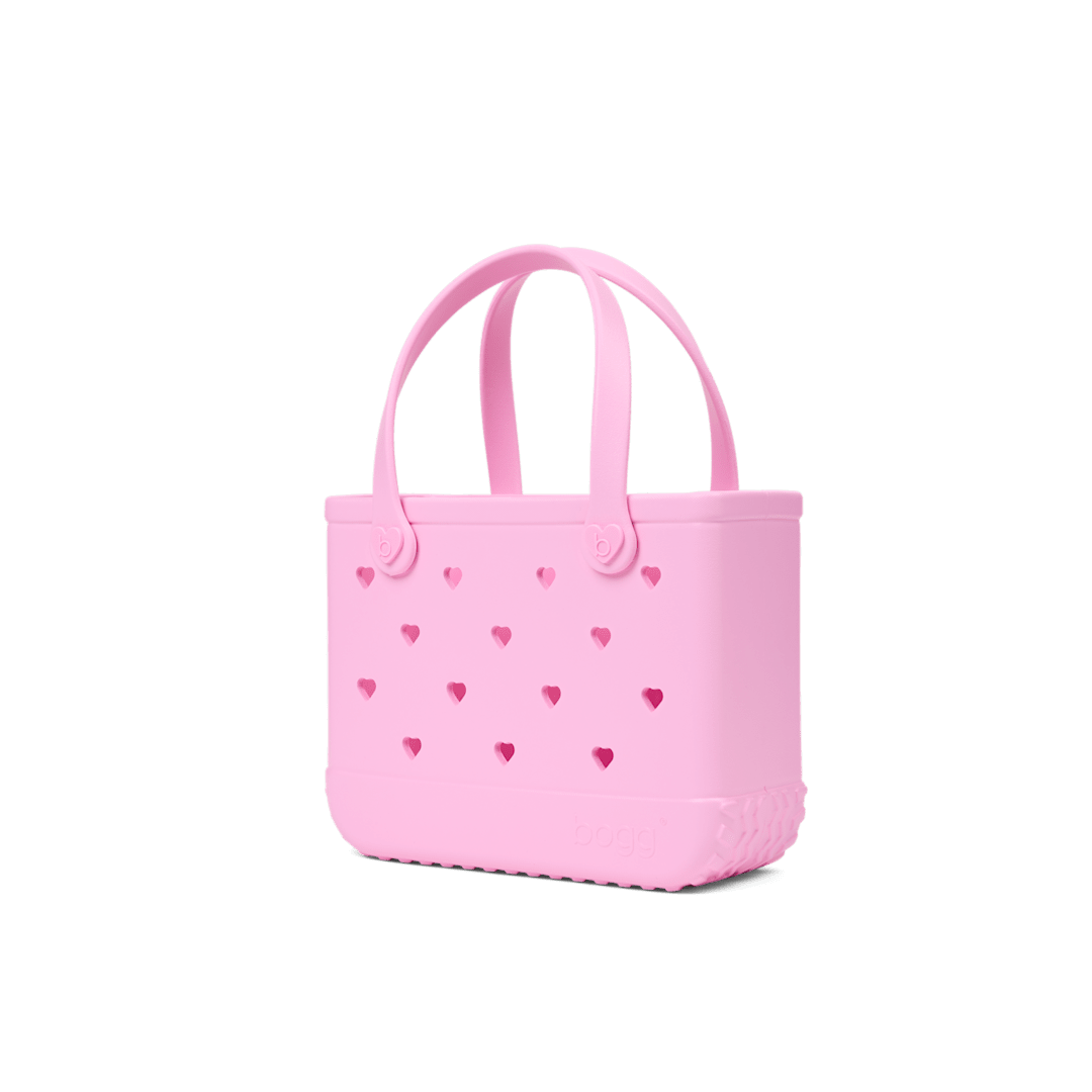 Bitty Bogg Bag - Cut Out Heart Pink Taffy - Image 2