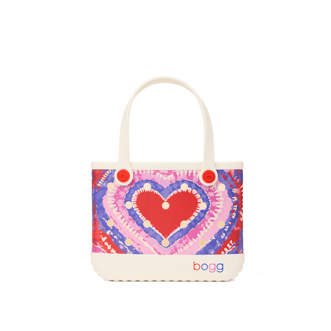 Bitty Bogg Bag - Dye-licious Heart Buoy Red