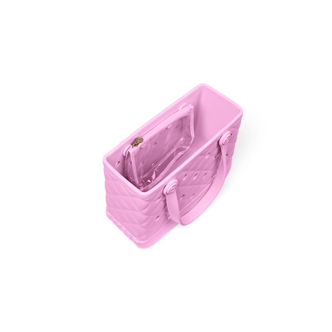 Bitty Bogg Bag - Quilted Pink Taffy - Image 3