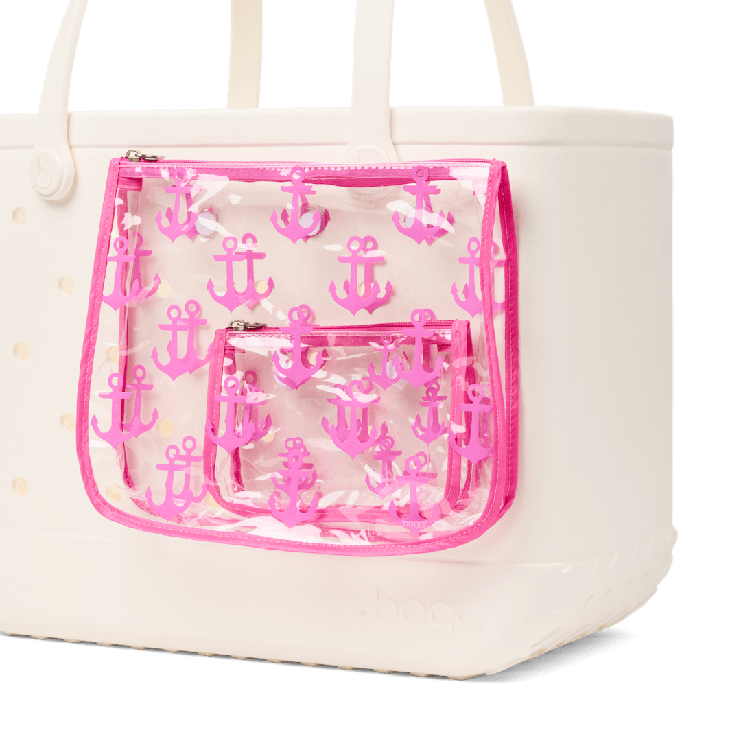 Bogg® Bag Decorative Insert - Anchor (Pink) - Image 2