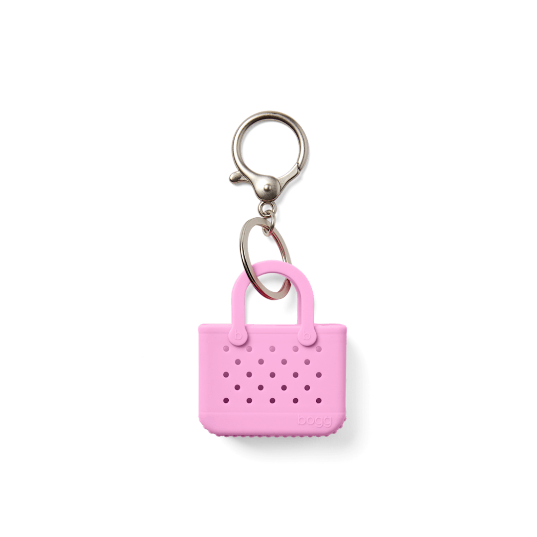 Tiny Tote Keychain - Pink Taffy