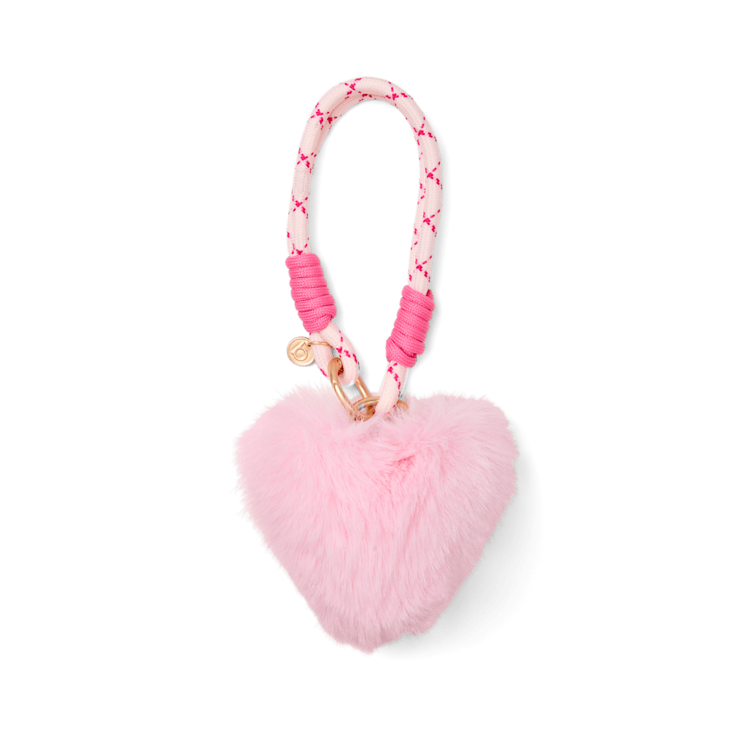 Bogg'd & Charmed - Pink Heart Pouf