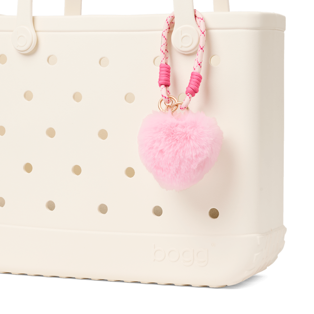 Bogg'd & Charmed - Pink Heart Pouf - Image 2