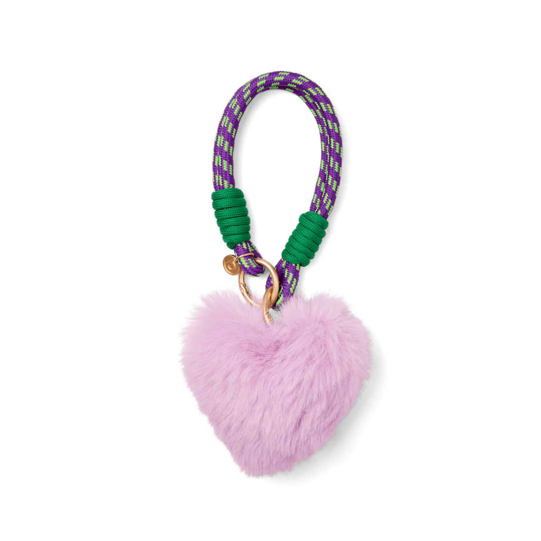 Bogg'd & Charmed - Purple Heart Pouf
