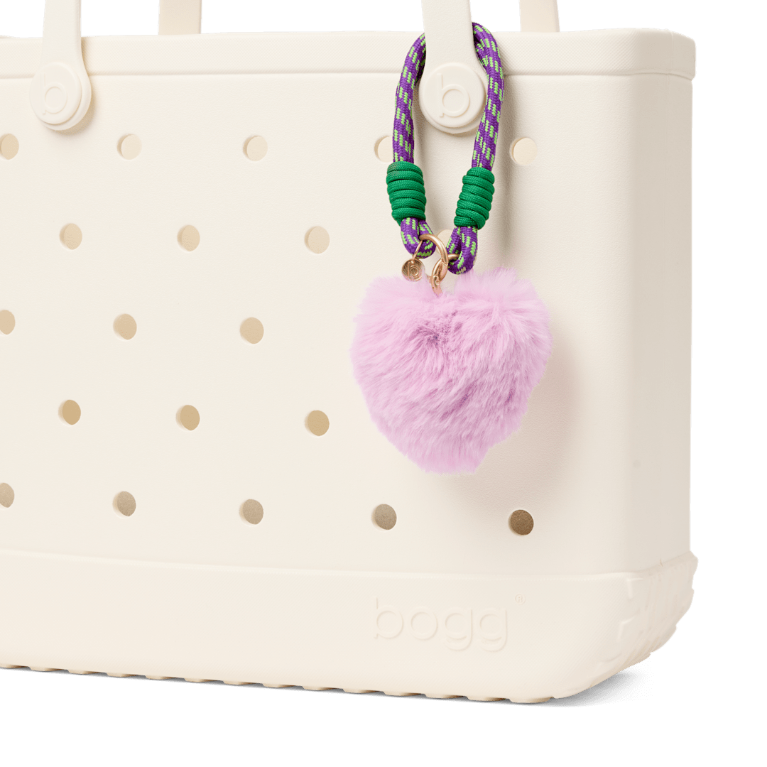 Bogg'd & Charmed - Purple Heart Pouf - Image 2