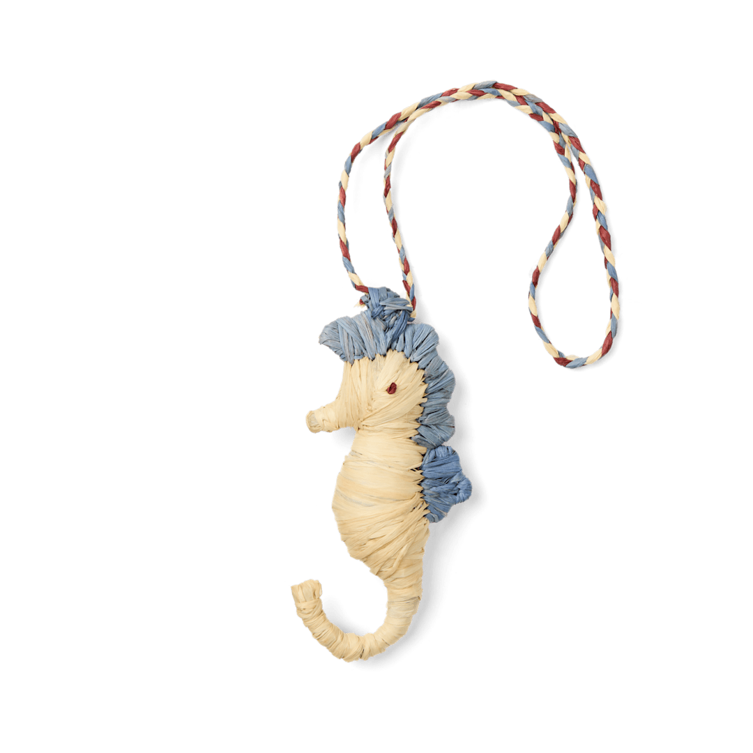 Bogg'd & Charmed - Raffia Seahorse