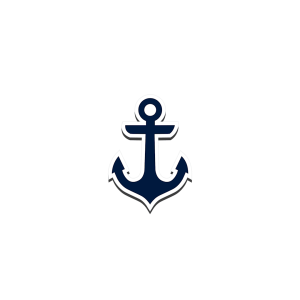 Bogg Bit - Navy Anchor
