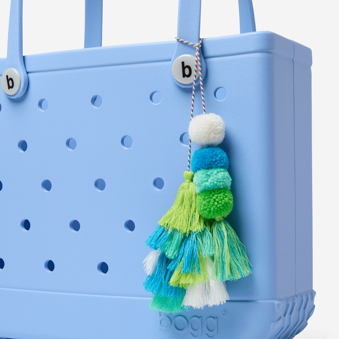 Bogg Bag Bauble - Seaweed Double Tassel - Image 2